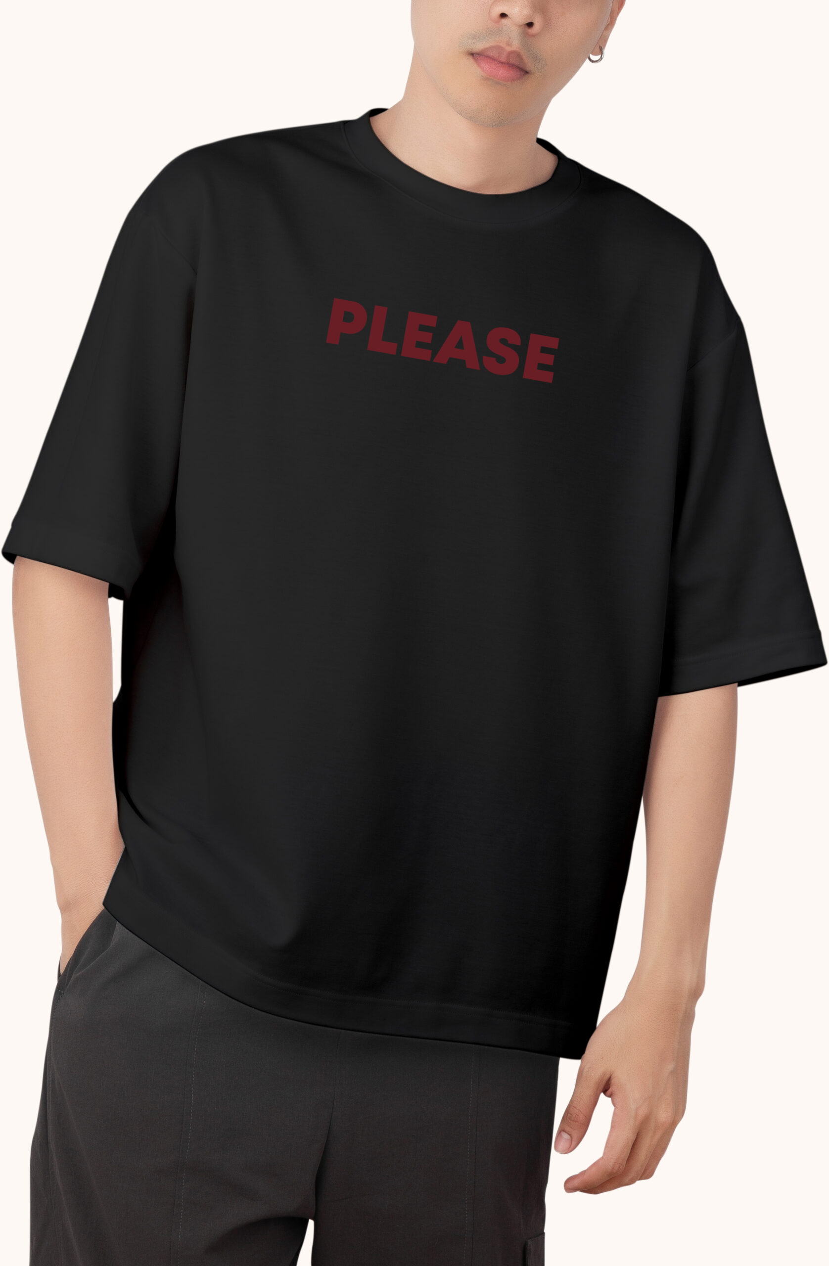 Please-Design-1-Black-Color-Front