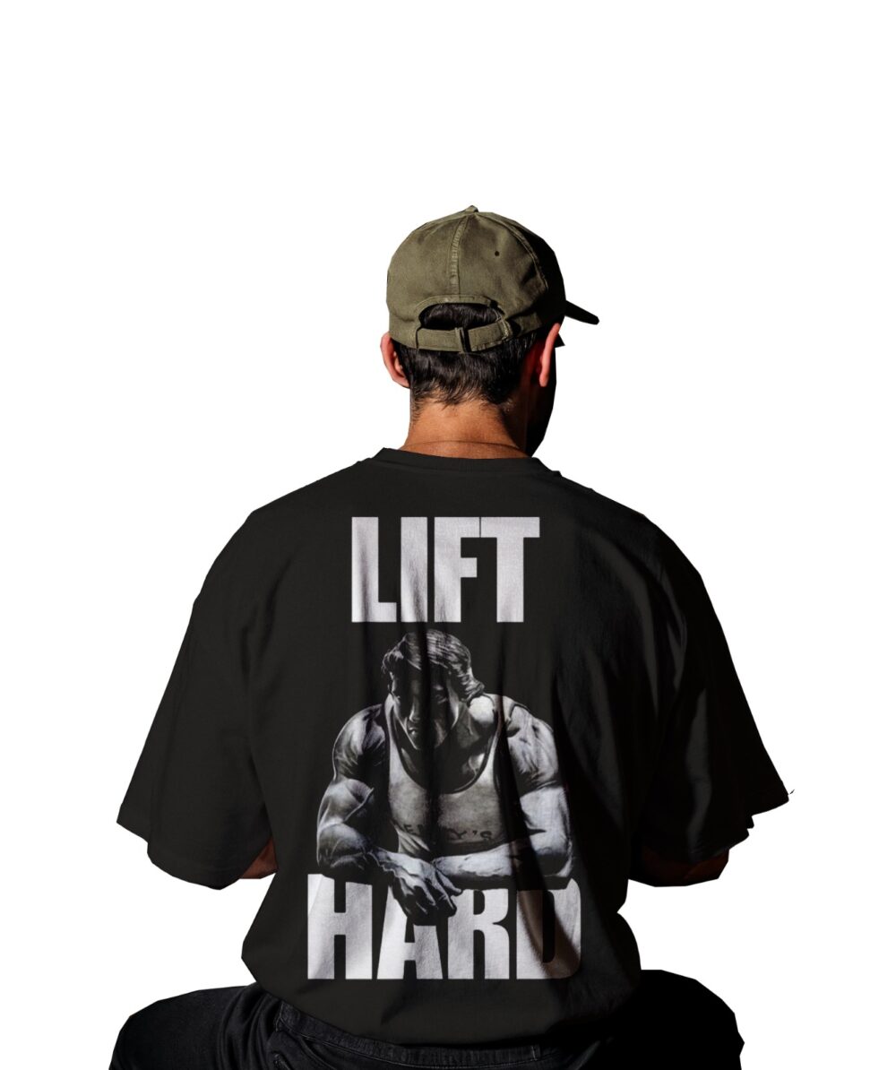 Lift Hard Gym Down Sholder TEE