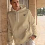 Classic Plain Hoodie Desert