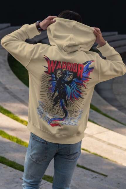 Warrior Overwings – Dynamic Warrior Art Hoodie